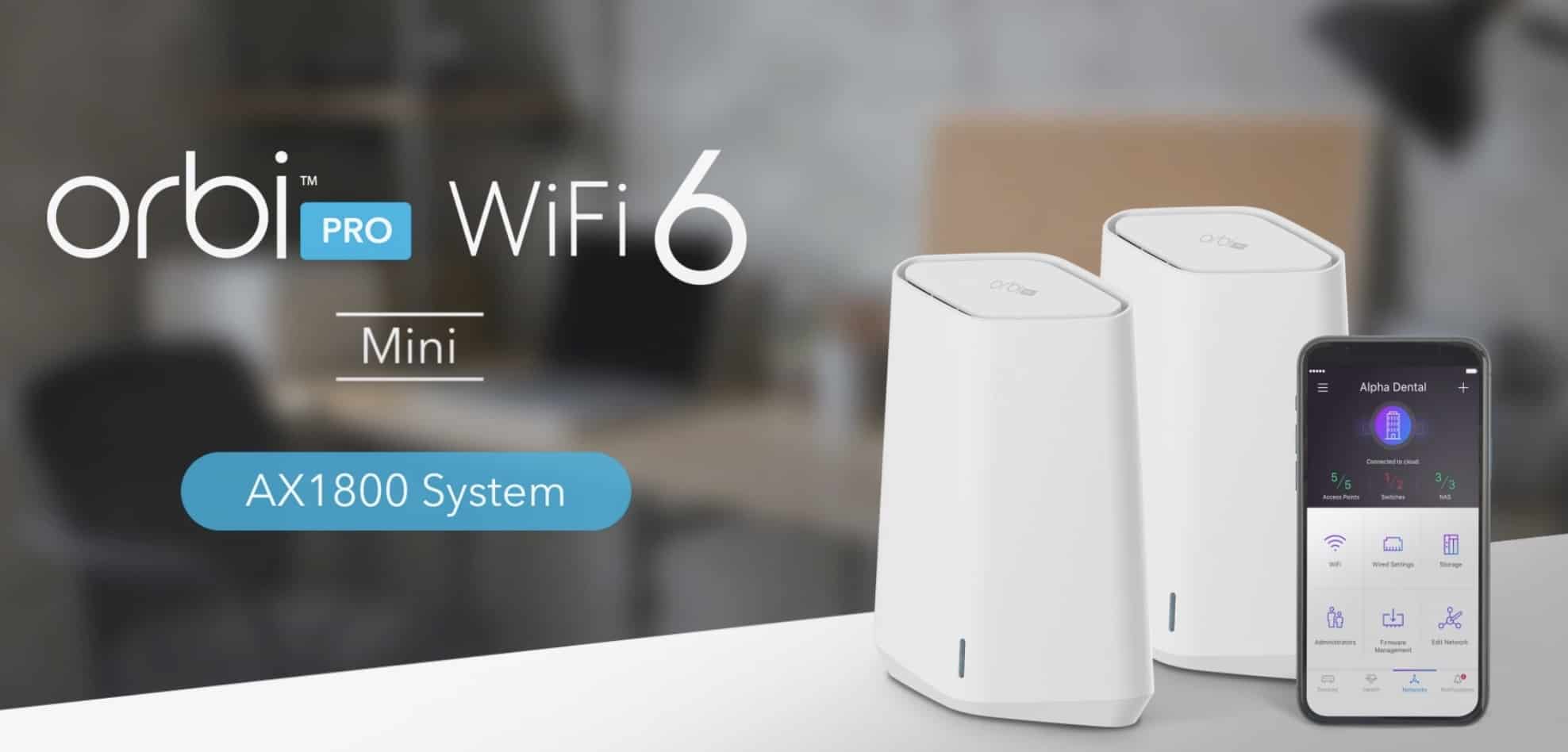 【Black Friday】NETGEAR Orbi Pro WiFi 6 Mini Mesh 限時 6 折