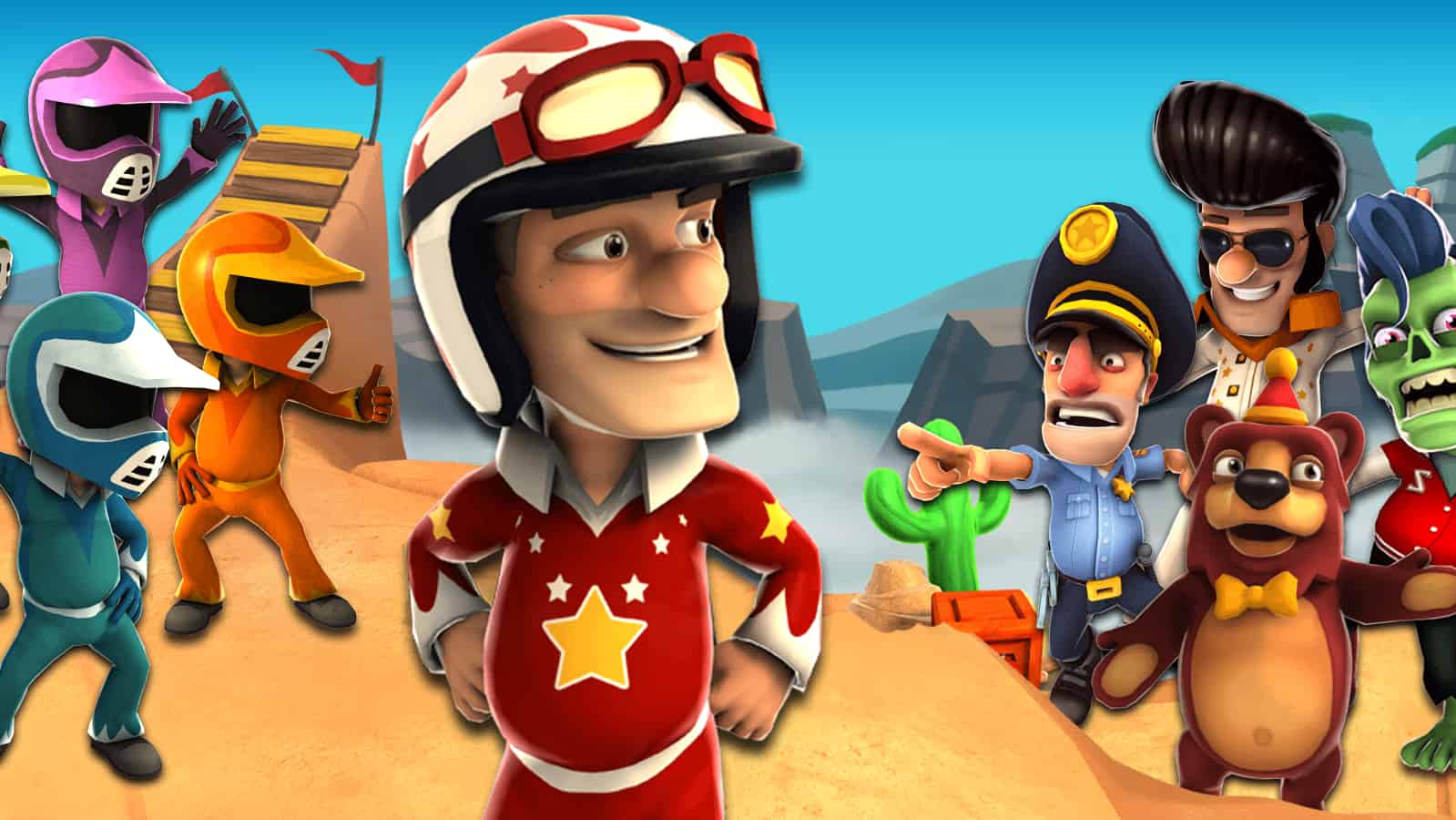 知名橫向卷軸動作遊戲《Joe Danger》重製更新現已推出 - 流動日報