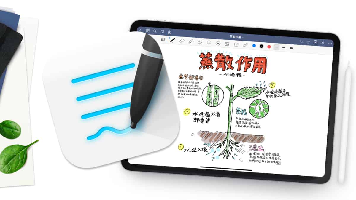 知名筆記 app《GoodNotes 5》現已改為免費下載制