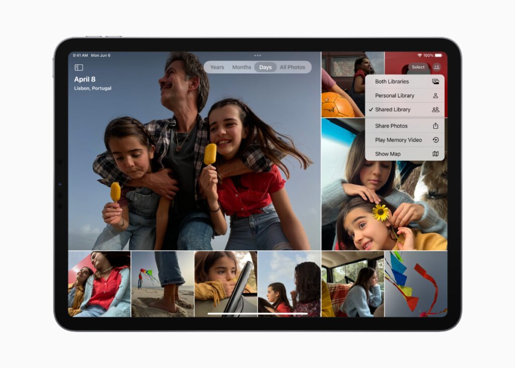 Apple WWDC22 iPadOS16 iCloud sharing 220606