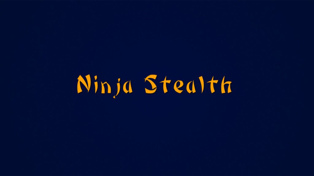 Ninja Stealth 1