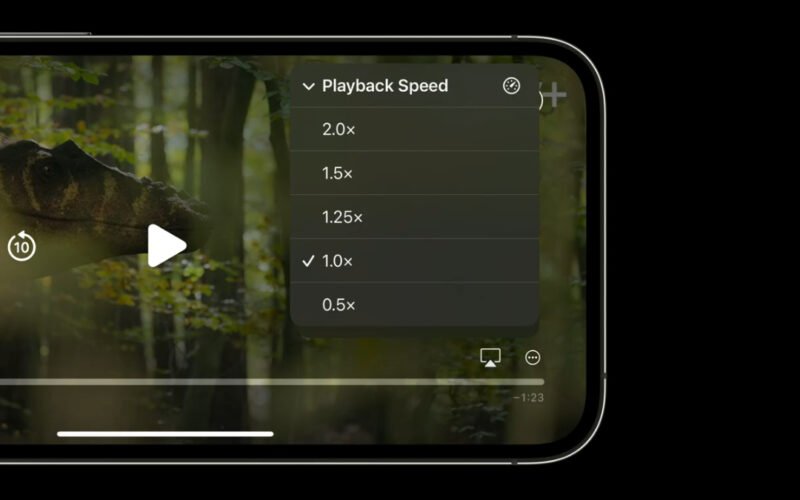 Playback Speed