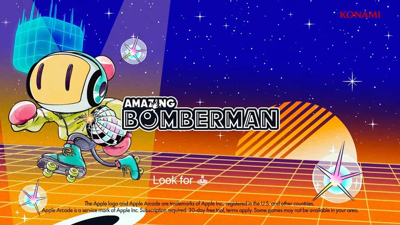 經典作品「炸彈人」新作《AMAZING BOMBERMAN》登陸 Apple Arcade