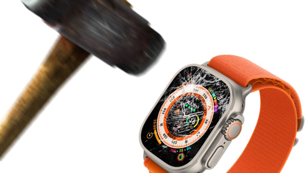 Apple Watch Ultra with Hammer