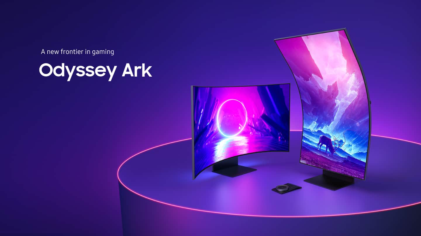 全球首款 55 吋 1000R 超大曲面電競顯示器 Samsung Odyssey Ark 發佈