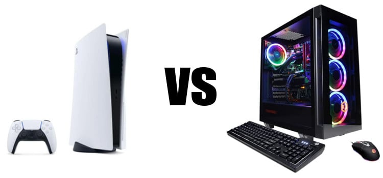 PS5 vs PC gaming