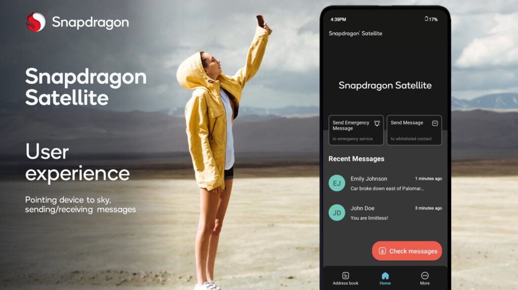 Snapdragon Satellite app