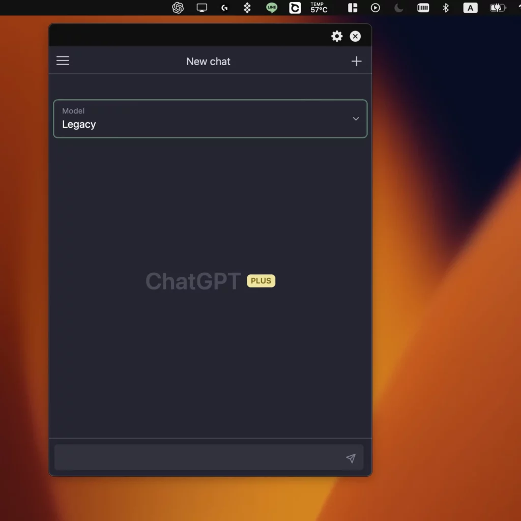 在 macOS 的頂部選單 Menu bar 直接呼叫 ChatGPT