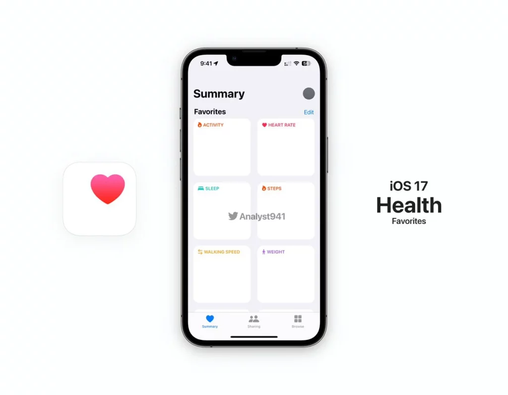 ios17 health design