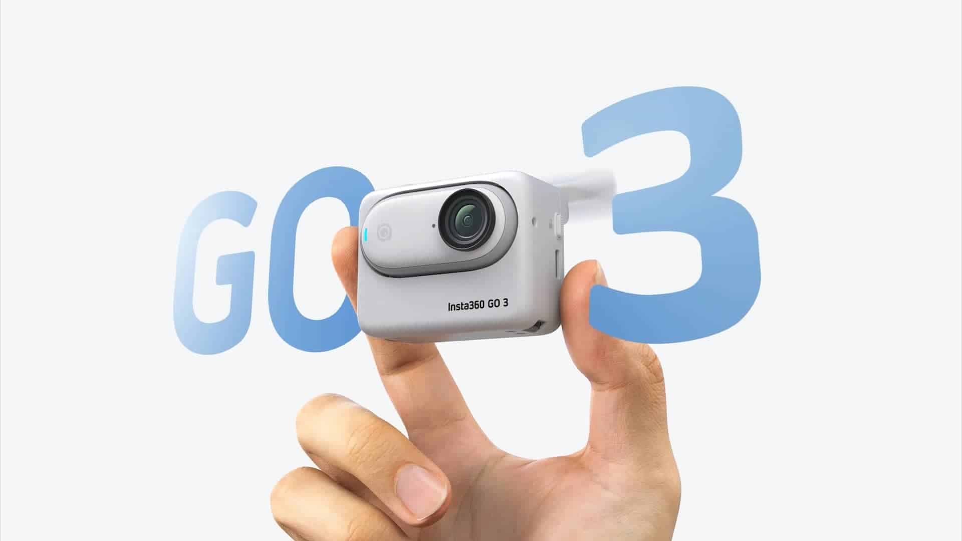 小巧如拇指　運動相機 Insta360 GO 3 嶄新亮相