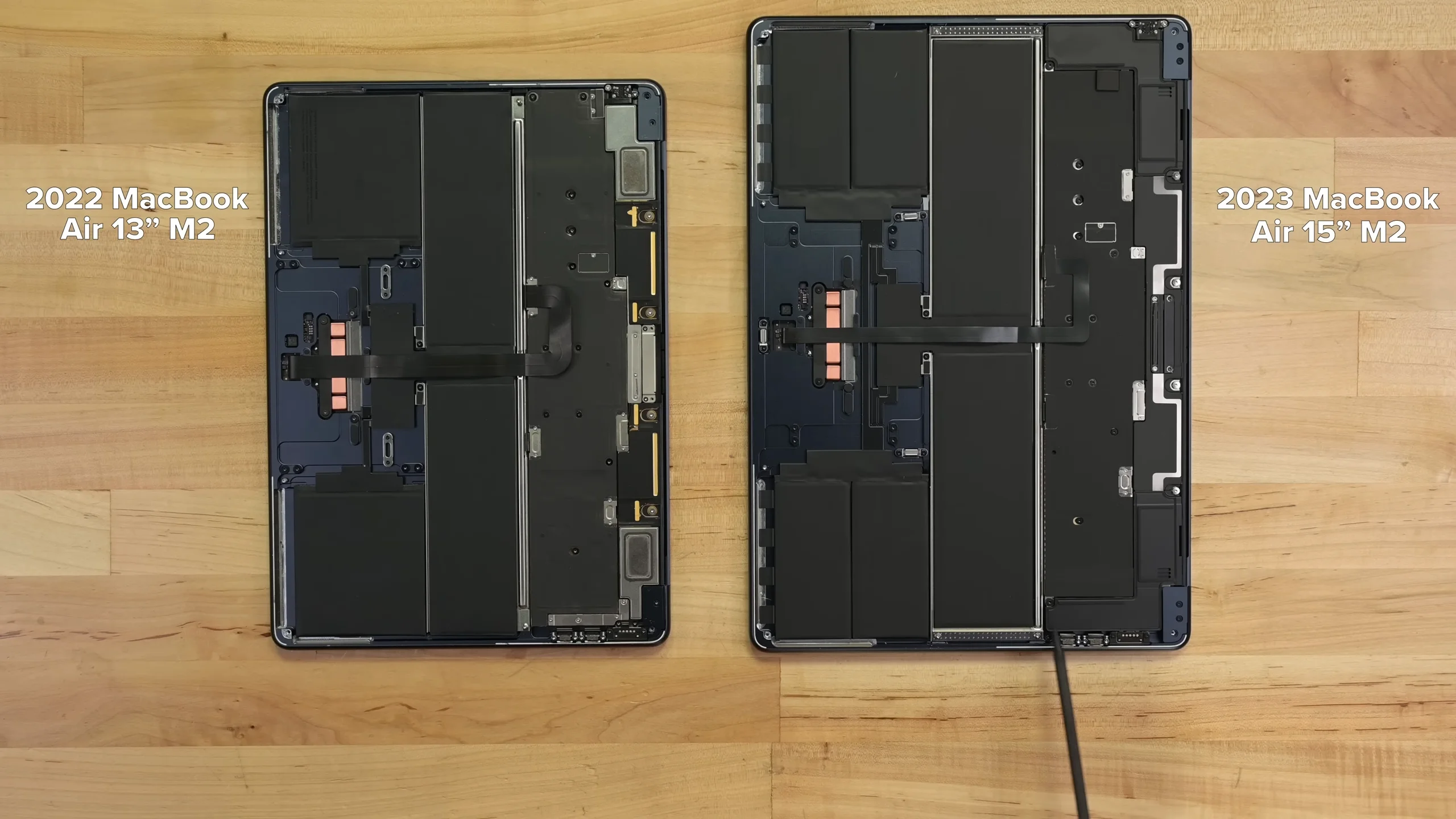 iFixit 解拆 MacBook Air 15 吋　與 13 吋有什麼分別？