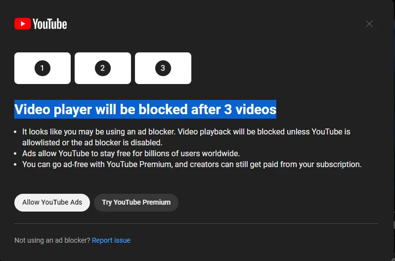 ads blocker youtube