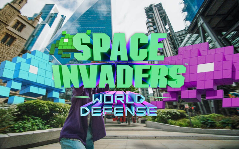 space invaders world defense banner