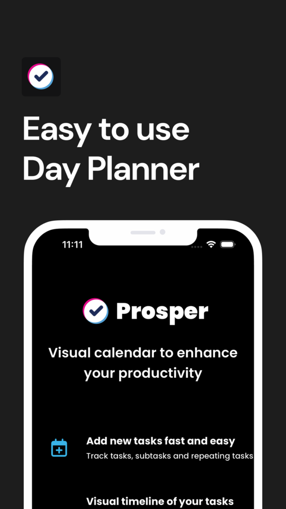 Prosper Tasks Day Planner 3
