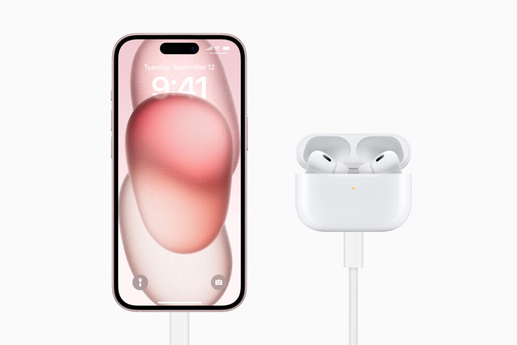 Apple iPhone 15 lineup AirPods Pro 2nd gen USB C connection 230912