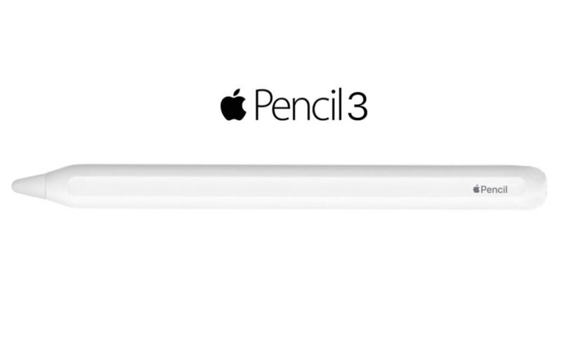 apple pencil 3 render