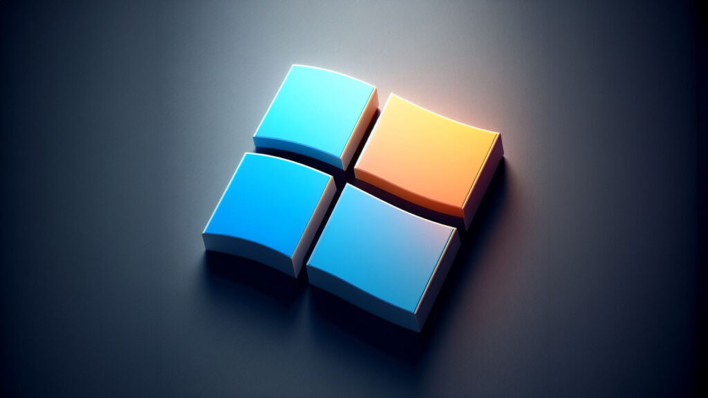 windows 3d logo