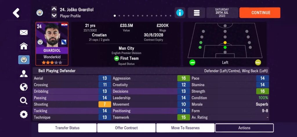 Football Manager Mobile 2024 2