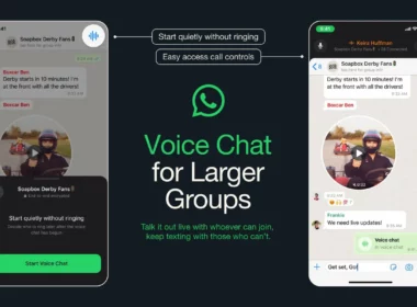 whatsapp group voice