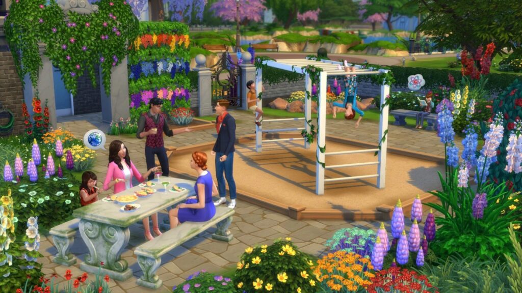 the sims 4 romantic garden stuff 1