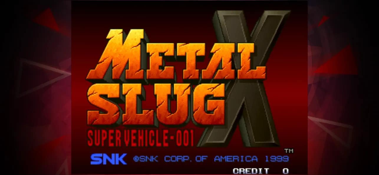 系列經典重製《METAL SLUG X ACA NEOGEO》現已登上行動裝置