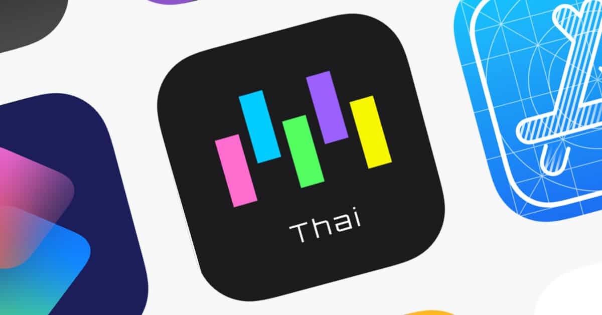 AI 泰文背詞神器　原價 US $6.99《Memorize: Learn Thai Words》限時免費