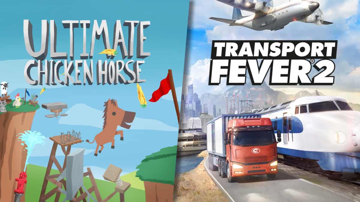 Steam 好評遊戲《超級雞馬》《Transport Fever 2》等歷史新低價