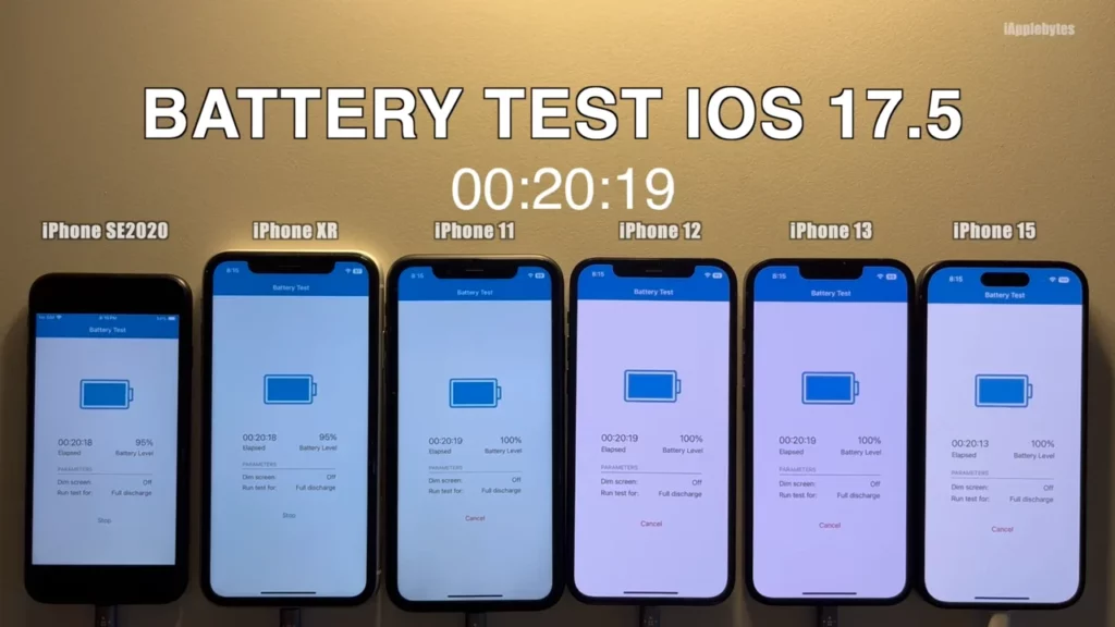 ios175 battery