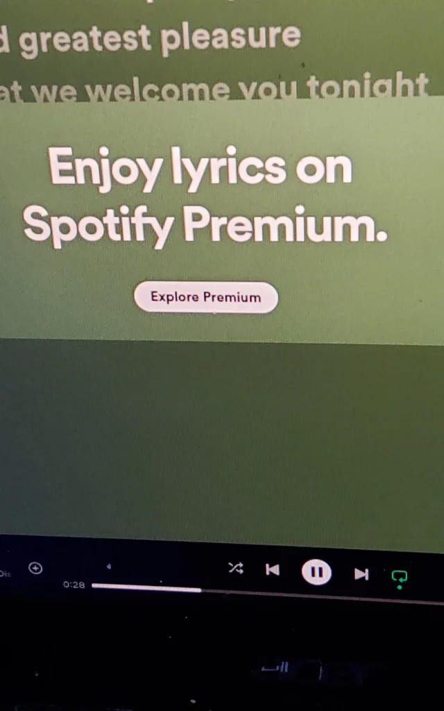 spotify premium to see the lyrics v0 jx0xxswlerxc1