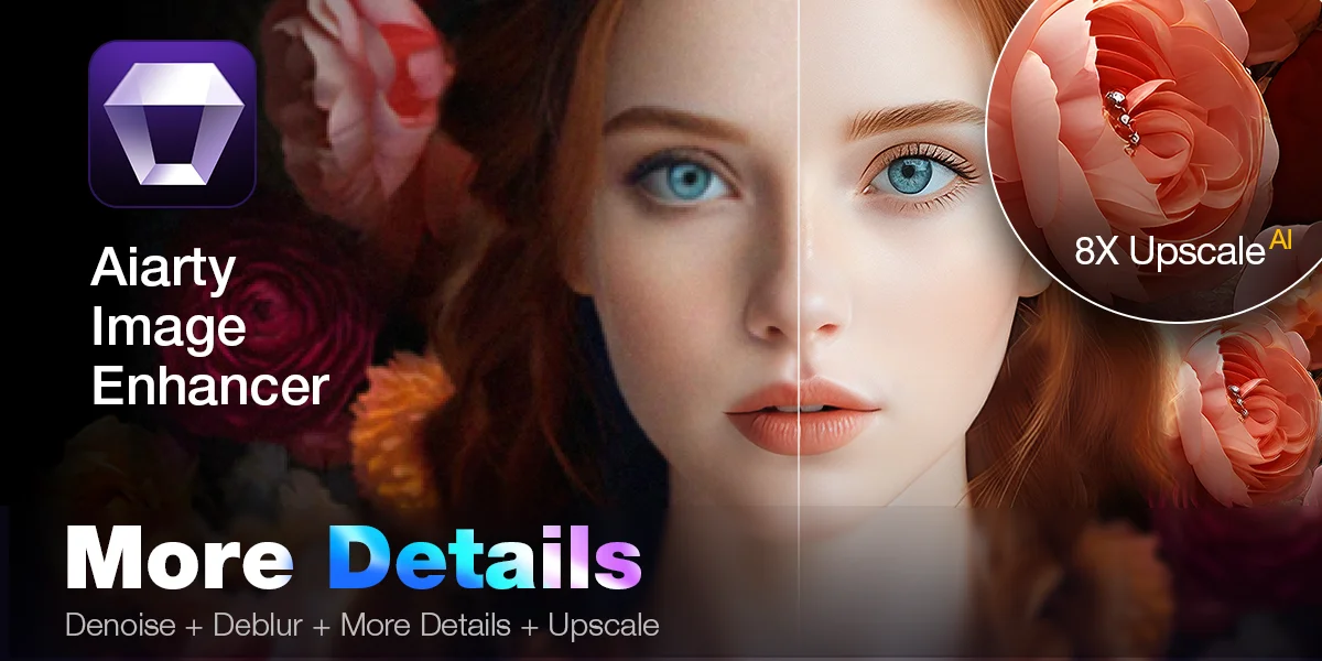 AI 圖片放大/增強神器　US $85 Aiarty Image Enhancer 限時免費