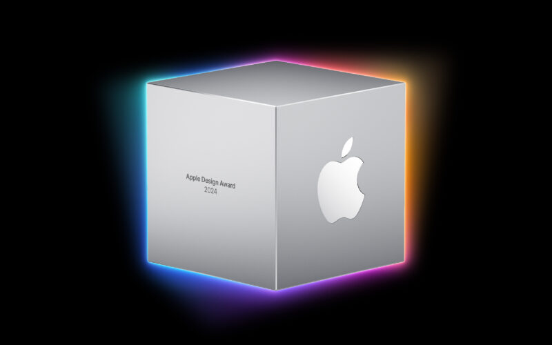 Apple WWDC24 Design Awards trophy 240606