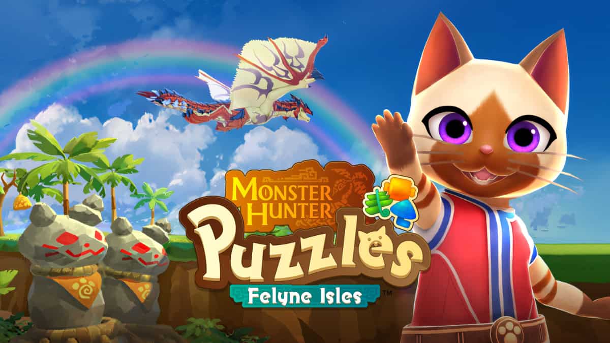 Capcom 出品　魔物主題三消遊戲《Monster Hunter Puzzles》趣味登場