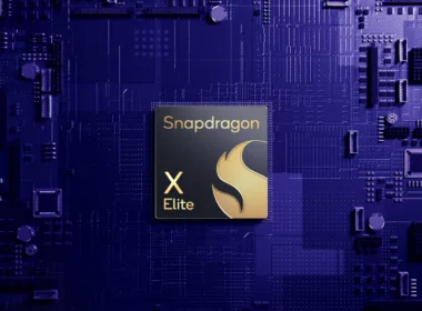 Qualcomm Snapdragon X Elite chip press image