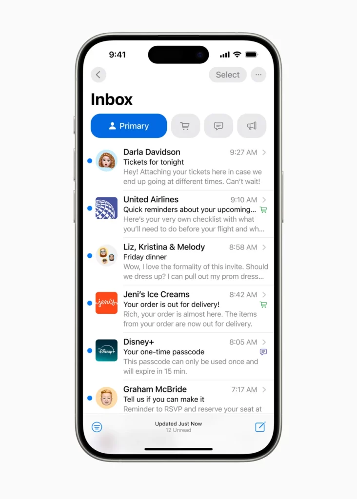 ios18 mail