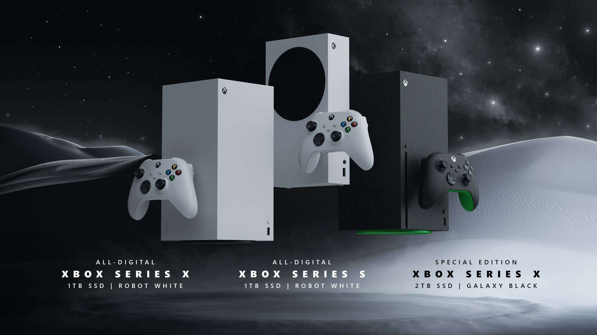 微軟發佈 3 款新 Xbox　白色 Xbox Series X 無光碟機版正式亮相