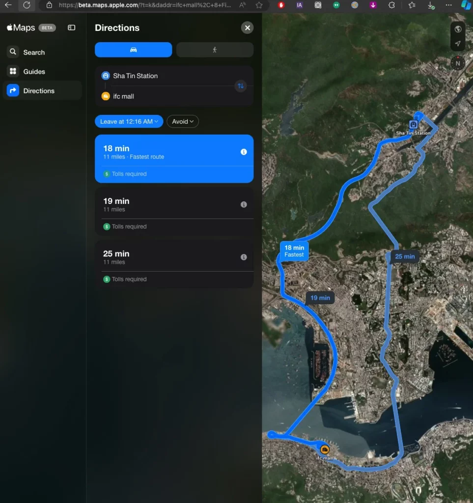 applemaps web