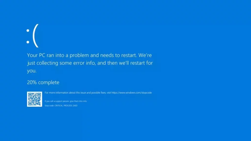 bluescreen