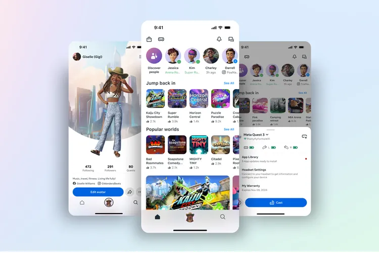 meta horizon app