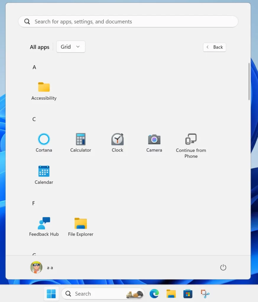 new startmenu01