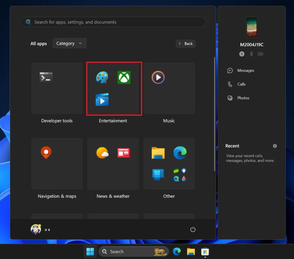 new startmenu03