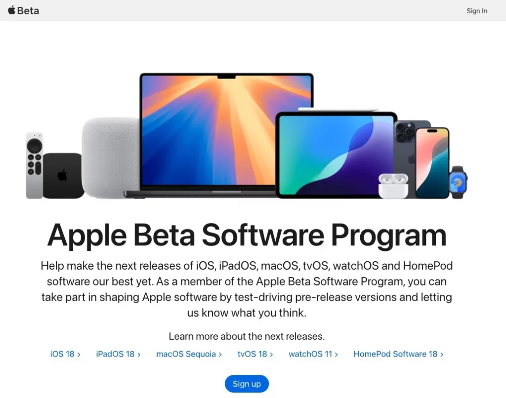 apple beta