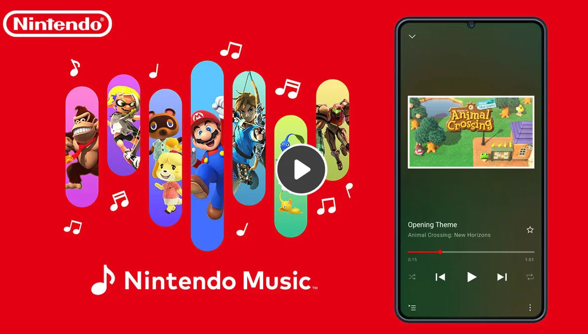 任天堂推出 Nintendo Music App　經典遊戲配樂任你聽