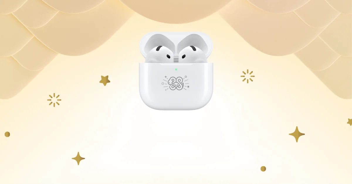 Apple 推出「蛇年」特別版AirPods 4 限量版- 流動日報