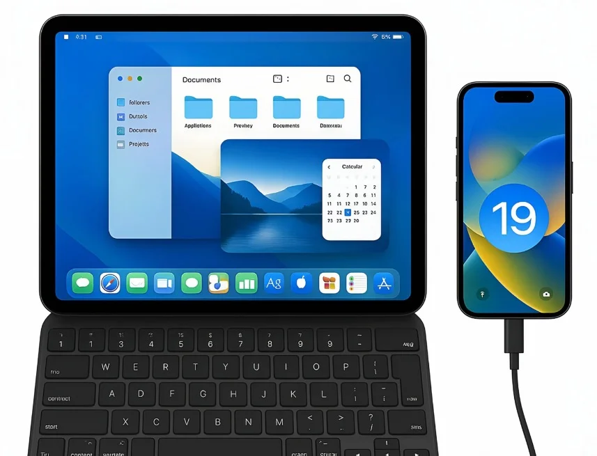 iphone usb c external display
