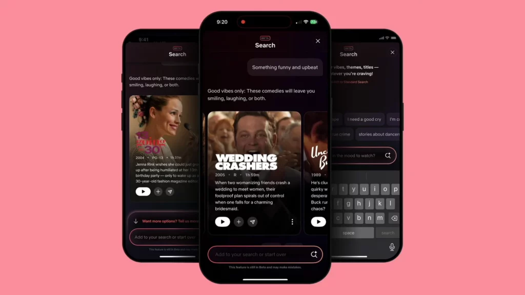 aisearch netfflix