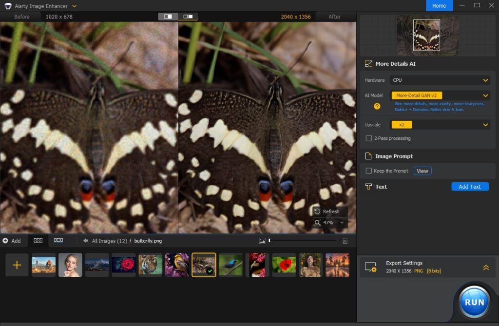 moredetail v2 butterfly