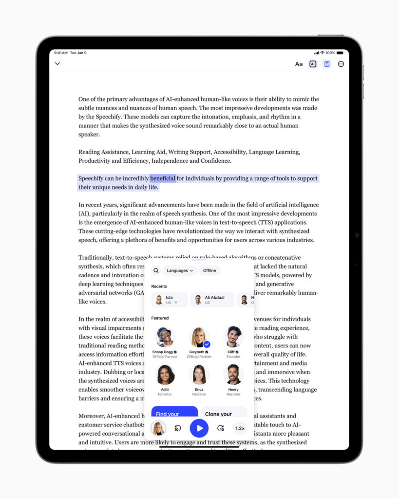 Apple WWDC25 Design Awards Speechify inline.jpg.large 2x