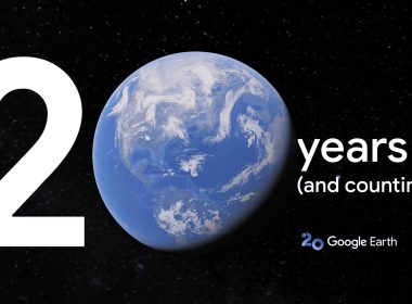 Google Earth 20 year anniversary