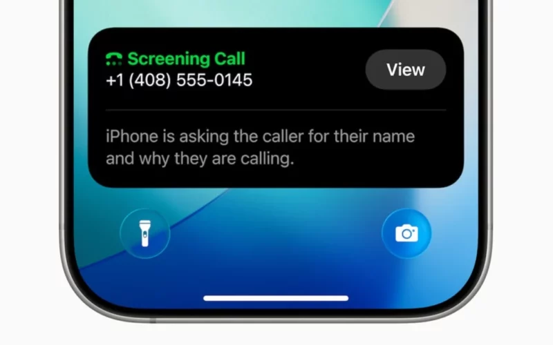 iOS 26 call screening