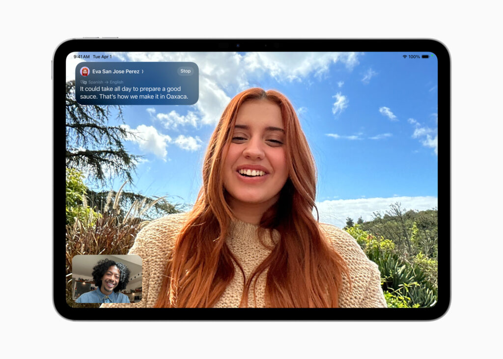 live translation ipados26